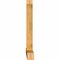 Ekena Millwork Portland Rough Sawn Timber Gable Bracket, Western Red Cedar, 84"W x 56"H x 6"D x 6"F, 16/12 Pitch GBW084X56X0606POR00RWR - alternate 4